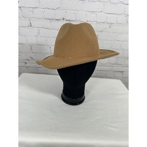 NWT Lulu’s Camel Brown Vendor Style Fedora One Size